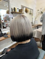 ブランチ(branch) シルバーベージュ×裾カラー