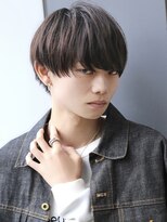 エイド 本店(aid)&nbsp;刈り上げツーブロックナチュラルラウンドマッシュシースルー