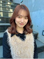 リークフー(Ree cu fuu)&nbsp;シースルーバングレイヤーカット透明感カラー冬カラー