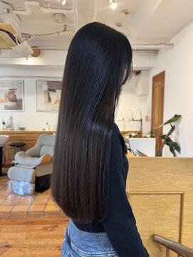 メロウ(MELLOW) やわらかくまとまりのあるロングヘア/髪質改善トリートメント