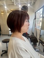 ソイクフ(SOY KUFU)&nbsp;ショートボブネオウルフレイヤーボブショートカット