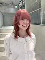 ローウェ 立川(Louwe)&nbsp;ブリーチカラー ピンク