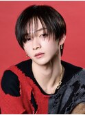 ナチュラルシースルーラウンドマッシュ