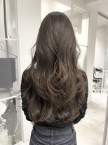 ムード(MOOD,)&nbsp;イメチェン/ピンクベージュ/アンブレラカラー/前髪/銀座駅