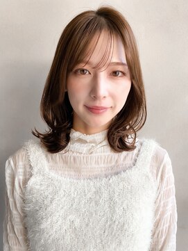 リヤン 表参道(lyann) モテ髪小顔カットシースルーバング美髪薄めバング外ハネボブ