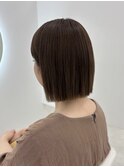 イメチェン！切りっぱなし×ブラウンカラー〈airi」
