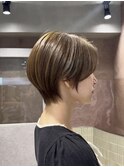 ★30代に人気のかっこかわいい楽ちんショートボブ！横浜ショート
