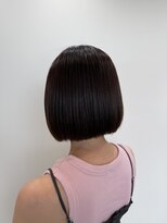 ロッカ(ROCCA) 艶感ストレートボブ×オイルカラー