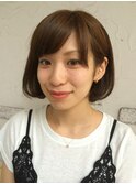 夏でもツヤツヤ、ワンカールボブ