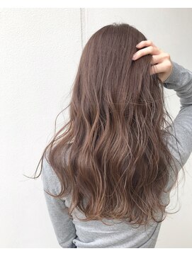 トリート 南行徳本店(TREAT) ラベンダーベージュ×無造作カール