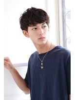 ヘアアンドケア エジェリラボ(hair&care egerie lab)&nbsp;ツーブロック無造作スパイラルマッシュ