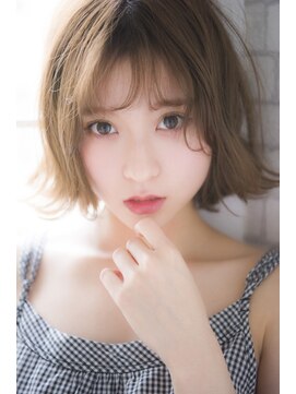 美容室 サボイ 高崎店(SAVOY) 20代30代　大人かわいい透明感 ふんわり無造作ボブ