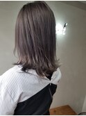 シルバーアッシュ ダブルカラー 【池袋】