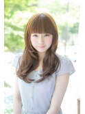 イメチェン/似合わせカット/フルバング/レッドブラウン/赤羽