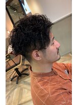 ワンス(Once)&nbsp;Once メンズショート/ソフトツイストスパイラル　by加藤劍丞