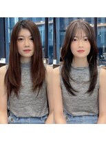 アフロート ギンザ(AFLOAT GINZA)&nbsp;AFLOAT GINZA【仲道 弘泰】前髪作った【before→after】