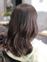 クシュ 所沢東口店(kusyu...) うる艶髪暖色系カラー×ジェシカライツ風アップバンク抜け感ヘア