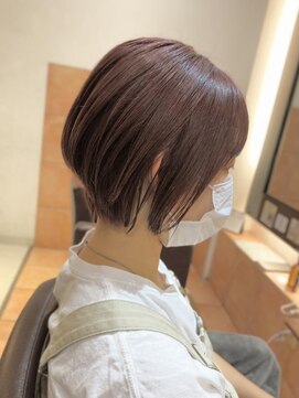 ネオリーブソラ 相模大野店(Neolive sola) 丸みショートボブくびれヘア[sola:neolive]