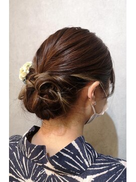 ウィスプ 赤羽店(wisp) 浴衣アレンジ　part1