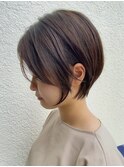 【縮毛矯正】どこから見ても可愛い美しいショート/平尾/高宮