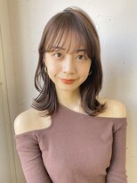 ヴェイン 渋谷(vain)&nbsp;【vain#I】外ハネ柔らか大人っぽミディ*°