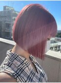 【 newi 京橋 】ショートボブ×ピンクベージュ×TOKIO