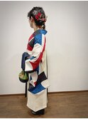名古屋駅徒歩3分 actif 着物/和装/着付けヘアセット  早朝受付