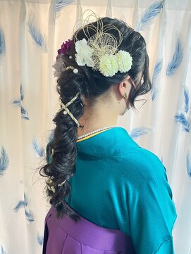 ドレッシングルームディア(Dressing room DEAR) 袴着付けとヘアセット