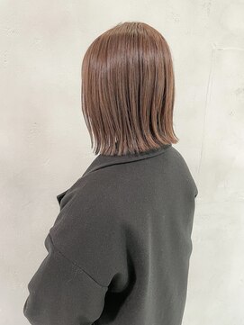 ハルキ ミナト ジャパン オオサカ(HARUKI MINATO japan OSAKA) 切りっぱなしボブ 20代30代40代ヘア 小顔 大阪ボブ 梅田