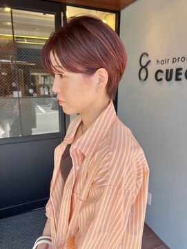 ヘア プロデュース キュオン(hair produce CUEON.) 大人可愛い２０代３０代４０代/前下がりショート/丸みショート◎