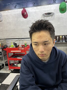 トライブ(TRIBE) 無造作アップバング