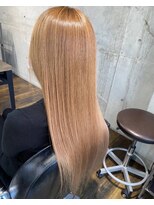 ガルボ ヘアー(garbo hair)&nbsp;ハイトーンミルクティーベージュ高知美容院10代20代