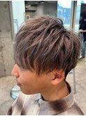 guest Styleブリーチ1回グレージュカラー