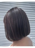 大人可愛いツヤ感ミニボブ内巻きナチュラル20代30代