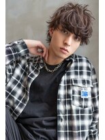 ハバナ 渋谷(HAVANA)&nbsp;束感モテる/ツーブロック/無造作パーマ/メンズマッシュウルフ