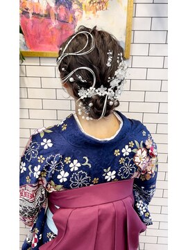 リール(THE RIRE.) *THE RIRE. 卒業式×袴ヘア*