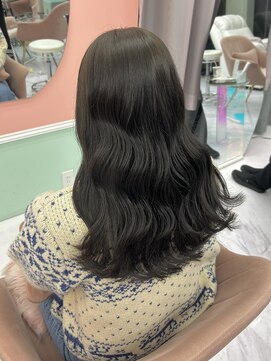 ガーランド(Girland) 【girland】オリーブグレー　韓国風/レイヤーカット