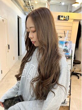 ジゼル 博多筑紫口店(GiseL) ミルクティーグレージュ@gisel_taisei_