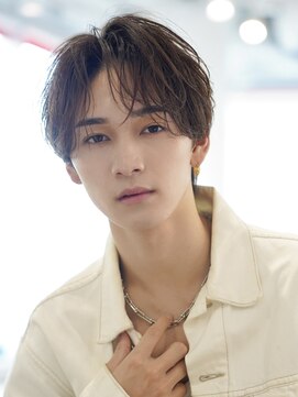 オーシャントーキョー 渋谷(OCEAN TOKYO) フェザーパーマ韓国センターパートシャドーパーママッシュ