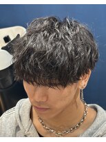 日々(hibi)&nbsp;波巻きマッシュパーマ