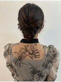 カチモリヘア　ヘアセット　結婚式　同窓会　20代30代　お呼ばれ