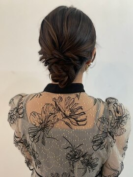 ジゼル 博多筑紫口店(GiseL) カチモリヘア　ヘアセット　結婚式　同窓会　20代30代　お呼ばれ