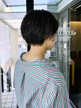 ハピネス 河原町店(Happiness) ハイライト 京都ハイライトショート 京都美容室 進詩織