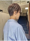 大人ショート/グレージュカラー/透明感カラー