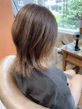 バブ バイネオリーブ(Bab by neolive) くびれヘア/ハイライトカラー/ウルフ/顔回り/自由ヶ丘