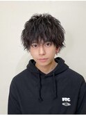 【メンズカット】メンズパーマ×マッシュ