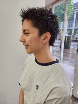 スウィッチ(SWITCH)の写真/【広島/宝町】いつものスタイルにパーマをプラスして、ご自宅でも楽にスタイリングしやすい好印象styleに☆