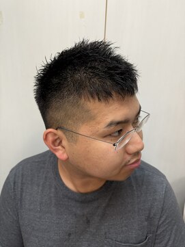 ヘアーアンドグルーミング ヨシザワインク(HAIR&GROOMING YOSHIZAWA Inc.) メンズバーバーソフトモヒカン　ソフモヒ　理容室　眉毛カット