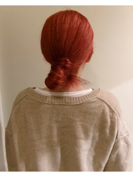 カンナ オーガニック ヘアデザイン(CANNA ORGANIC & HAIR DESIGN) ホットオレンジハイトーン