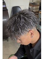 ドライブ(drive)&nbsp;ホワイトメッシュ×ツイストパーマ